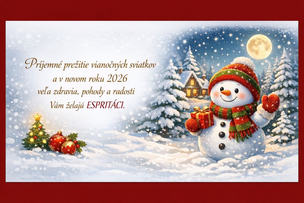 Vianočn&yacute; pozdrav